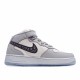 Nike Air Force 1 MID Unisex Running Shoes CT1266 700 Gray White Black AF1 Unisex 