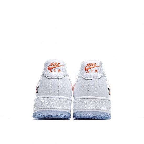 Kith x Nike Air Force 1 Low NYC White Orange AF1 Unisex CZ7928-001-100 