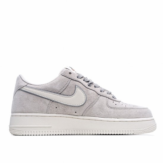 Nike Air Force 1 07 Gray White Running Shoes AQ8741 101 AF1 Unisex 