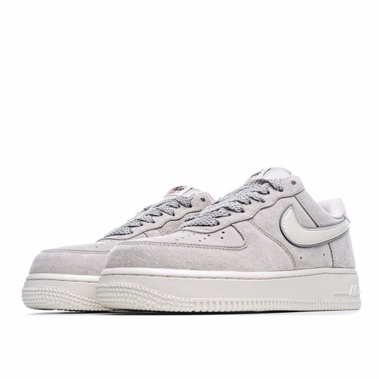 Nike Air Force 1 07 Gray White Running Shoes AQ8741 101 AF1 Unisex 