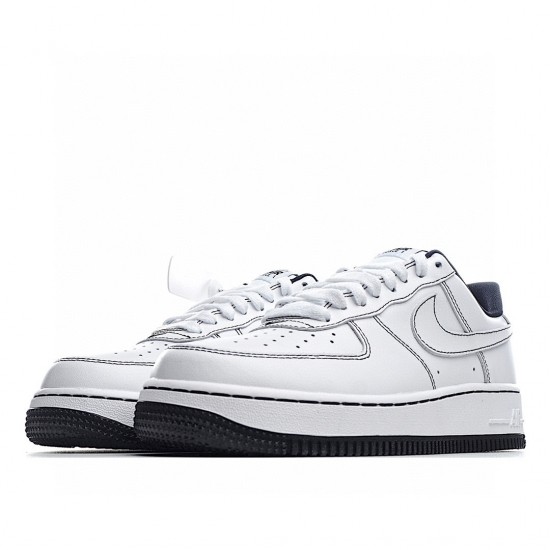 Nike Air Force 1 07 LV8 White Black CV1724-104 Unisex Casual Shoes