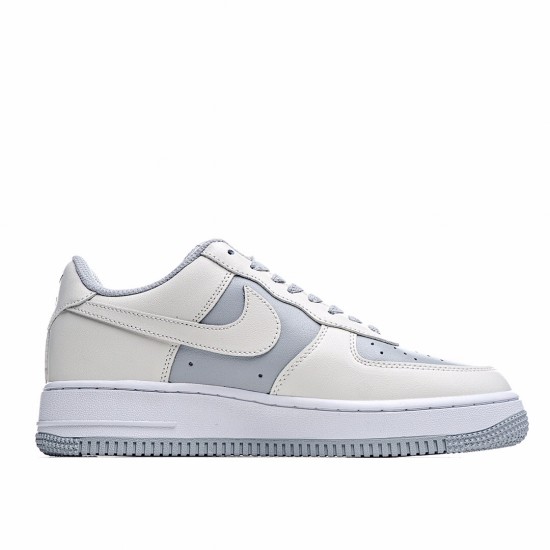 Nike Air Force 1 07 Low Beige Grey AQ4134-405 Unisex Casual Shoes