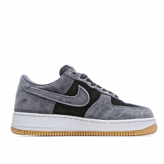 Nike Air Force 1 07 Low Black Gray Running Shoes AQ8741 901 Unisex Snakers 