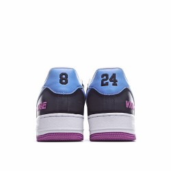 Nike Air Force 1 07 Purple Blue Black AQ8741 608 AF1 Unisex Running Shoes 