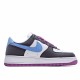 Nike Air Force 1 07 Purple Blue Black AQ8741 608 AF1 Unisex Running Shoes 