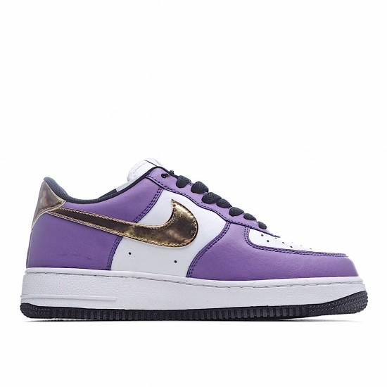 Nike Air Force 1 07 Purple White Running Shoes AQ8741 609 AF1 Unisex 