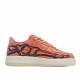 Nike Air Force 1 07 Skeleton QS Orange Running Shoes CU8067 800 AF1 Unisex 