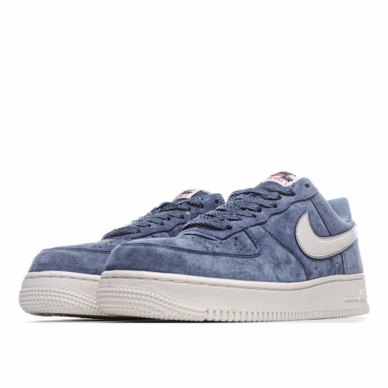 Nike Air Force 1 07 White Navy Running Shoes AQ8741 401 Unisex 