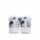 Nike Air Force 1 High White Black AQ8020-100 Unisex Casual Shoes