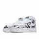 Nike Air Force 1 High White Black AQ8020-100 Unisex Casual Shoes