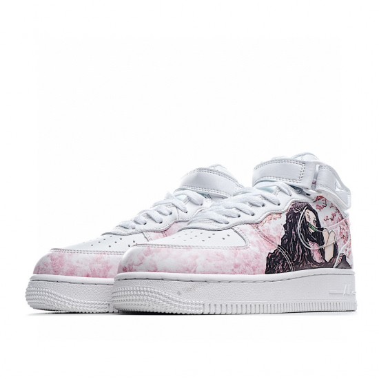 Nike Air Force 1 High White Multi AQ8020-601 Womens Casual Shoes