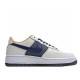 Nike Air Force 1 Low 07 Blue Grey Yellow CK7214-101 Mens Casual Shoes