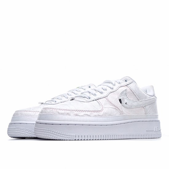 Nike Air Force 1 Low 07 Lx Reveal White Running Shoes CJ1650 100 Unisex 