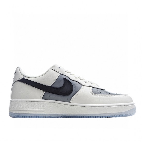 Nike Air Force 1 Low Beige Black Grey DC1405-001 Unisex Casual Shoes