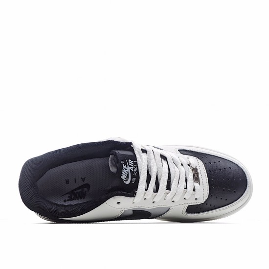 Nike Air Force 1 Low Black Beige Grey AH0287-211 Mens Casual Shoes