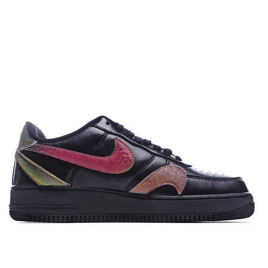 Nike Air Force 1 Low Black Multi CK7214 001 AF1 Unisex Running Shoes 