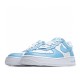 Nike Air Force 1 Low Light Blue White AQ4134-400 Unisex Casual Shoes