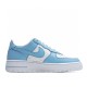 Nike Air Force 1 Low Light Blue White AQ4134-400 Unisex Casual Shoes