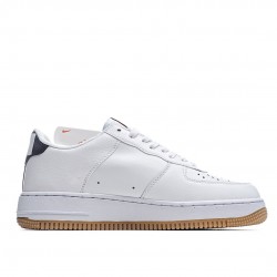 Nike Air Force 1 Low NBA White Crimson Gum CT2298-101 Unisex Casual Shoes