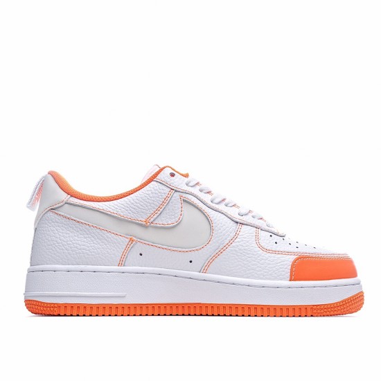 Nike Air Force 1 Low Orange White Gray Running Shoes CV3039 103 AF1 Unisex 