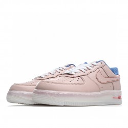 Nike Air Force 1 Low Pink Red Blue DH0928-800 Unisex Casual Shoes