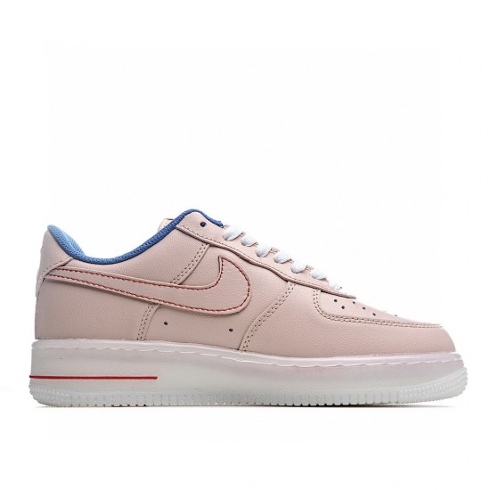 Nike Air Force 1 Low Pink Red Blue DH0928-800 Unisex Casual Shoes