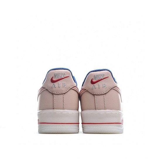 Nike Air Force 1 Low Pink Red Blue DH0928-800 Unisex Casual Shoes
