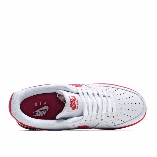 Nike Air Force 1 Low Red White CK7663-102 Unisex Casual Shoes