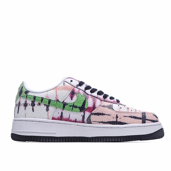 Nike Air Force 1 Low Unisex Running Shoes CW1267 101 Green White Brown 