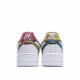 Nike Air Force 1 Low Unisex CK7214 101 White Multi Running Shoes 