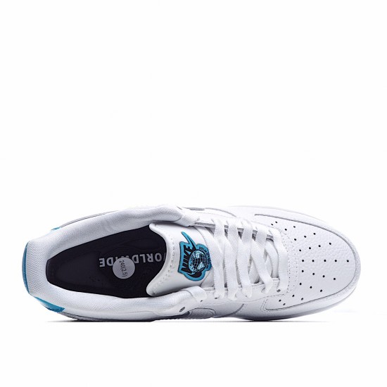 Nike Air Force 1 Low Unisex CT1414 100 White Blue Running Shoes 