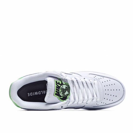 Nike Air Force 1 Low Unisex CT1414 100 White Green Running Shoes 