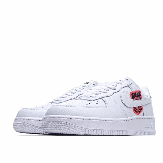 Nike Air Force 1 Low Unisex CT1414 100 White Green Running Shoes 