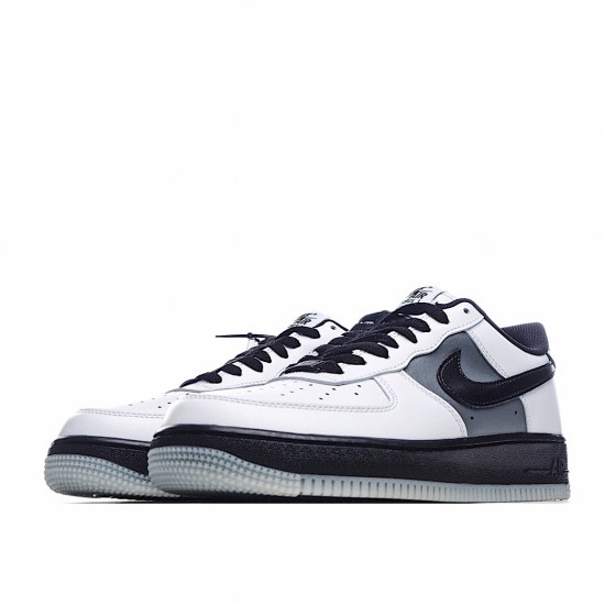 Nike Air Force 1 Low White Black Grey AQ4134-407 Unisex Casual Shoes