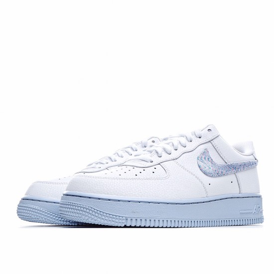 Nike Air Force 1 Low White Blue Running Shoes AF1 Unisex 