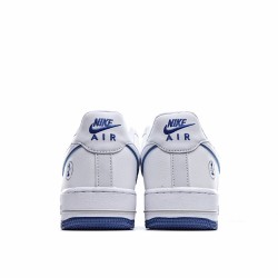 Nike Air Force 1 Low White Blue Running Shoes CJ1366 003 AF1 Mens 