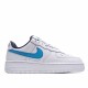 Nike Air Force 1 Low White Blue Running Shoes CK6924 100 Unisex 