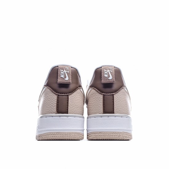 Nike Air Force 1 Low White Brown Running Shoes CV3039 101 AF1 Unisex 