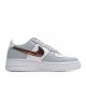 Nike Air Force 1 Low White Grey Gold DC9029-100 Mens Casual Shoes