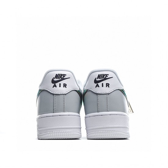 Nike Air Force 1 Low White Grey Gold DC9029-100 Mens Casual Shoes