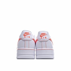 Nike Air Force 1 Low White Orange 315115 108 AF1 Unisex Running Shoes 
