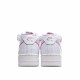 Nike Air Force 1 Low White Pink 366731-911 Womens Casual Shoes