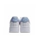 Nike Air Force 1 Low White Pink Blue CW1574-100 Womens Casual Shoes