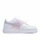 Nike Air Force 1 Low White Pink Gray CK7216 001 AF1 Womens Running Shoes 