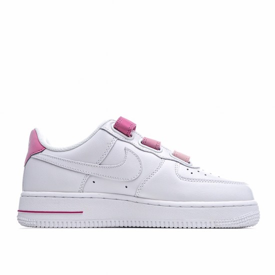 Nike Air Force 1 Low White Pink Running Shoes 898866 009 Womens AF1 