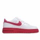 Nike Air Force 1 Low White Red AO6820-800 Unisex Casual Shoes