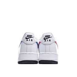 Nike Air Force 1 Low White Red Blue BQ2241-844 Unisex Casual Shoes