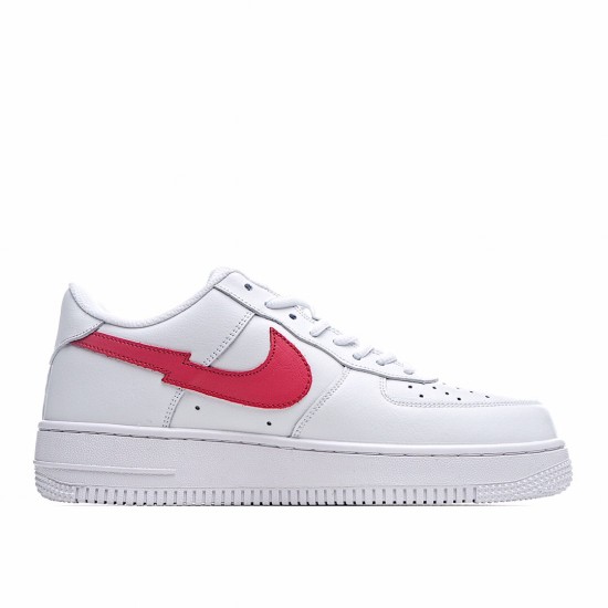 Nike Air Force 1 Low White Red CW7577 100 AF1 Unisex Running Shoes 