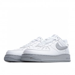 Nike Air Force 1 Low White Silver CK7663-104 Unisex Casual Shoes
