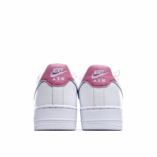 Nike Air Force 1 Low White Silver Pink 315115-156 Womens Casual Shoes